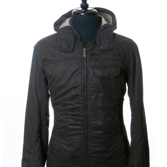 Hugo Boss Gray Omito-W Hooded Jacket - Picture 1 of 4